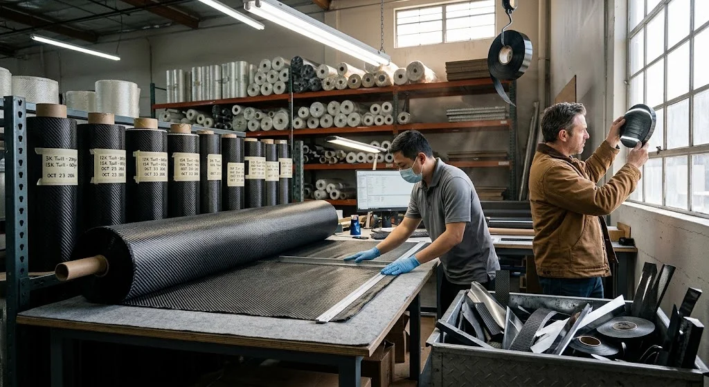 Carbon Fiber Cloth Supplier Guide: How to Evaluate 3K, 12K and Weave Types