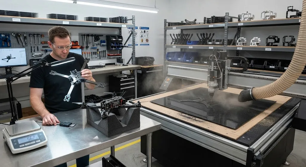 Carbon Fiber Drone Parts Supplier: FPV Frames, Arms and Structural Components