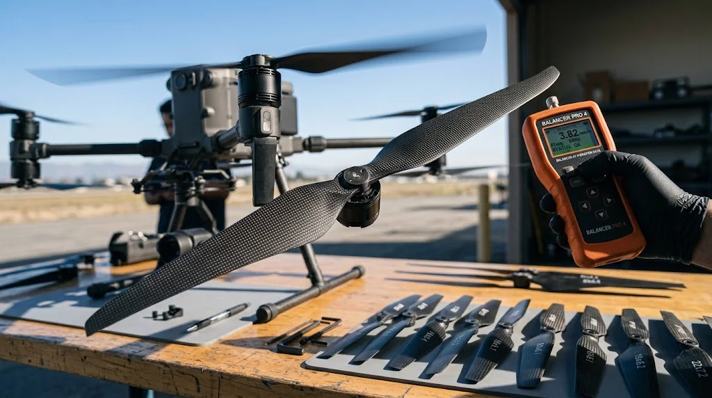 Carbon Fiber Drone Propellers: Design, Balancing and Performance