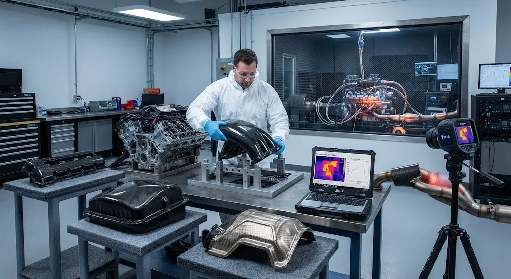 Carbon Fiber Engine Parts: High-Temperature Performance for Racing and Performance Vehicles