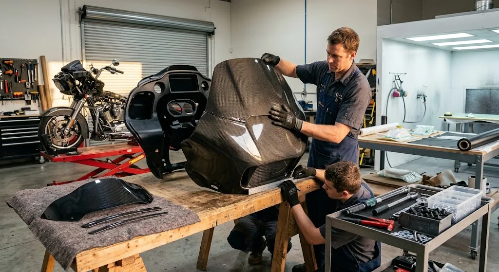 Carbon Fiber Road Glide Fairing: Lightweight Upgrade Options