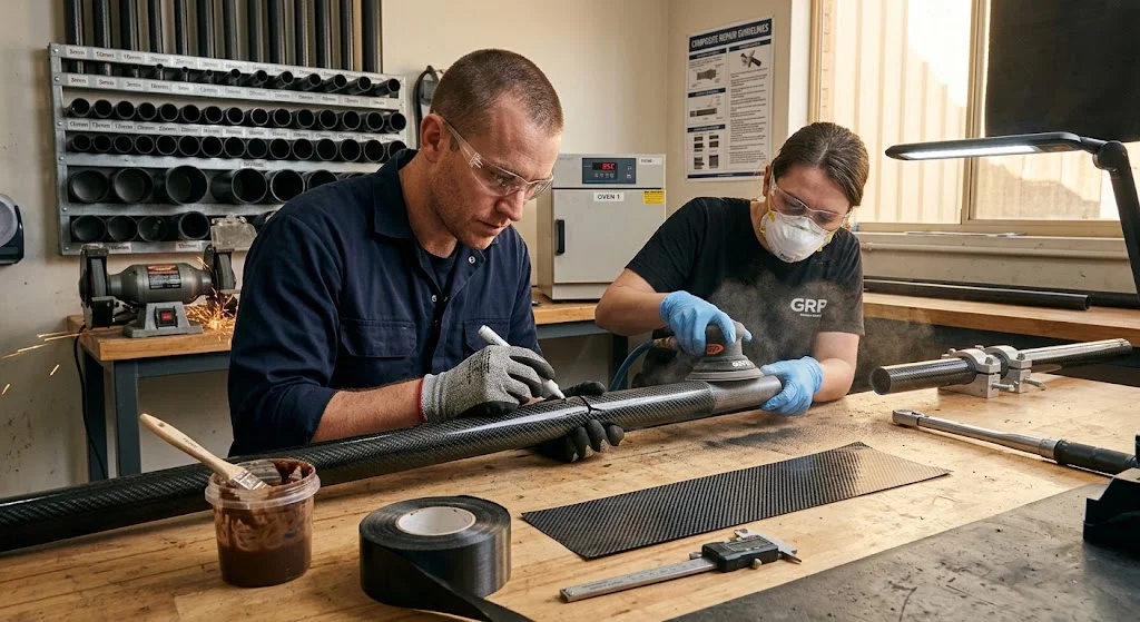 Carbon Fiber Tube Repair: Methods, Limits and When to Replace