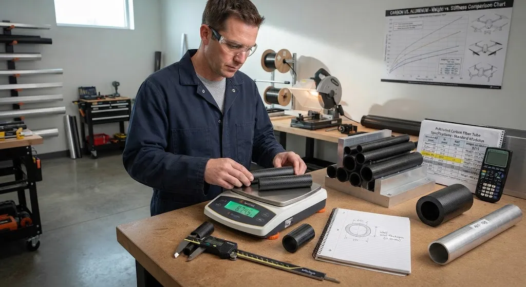Carbon Fiber Tube Weight: How to Estimate Weight per Meter