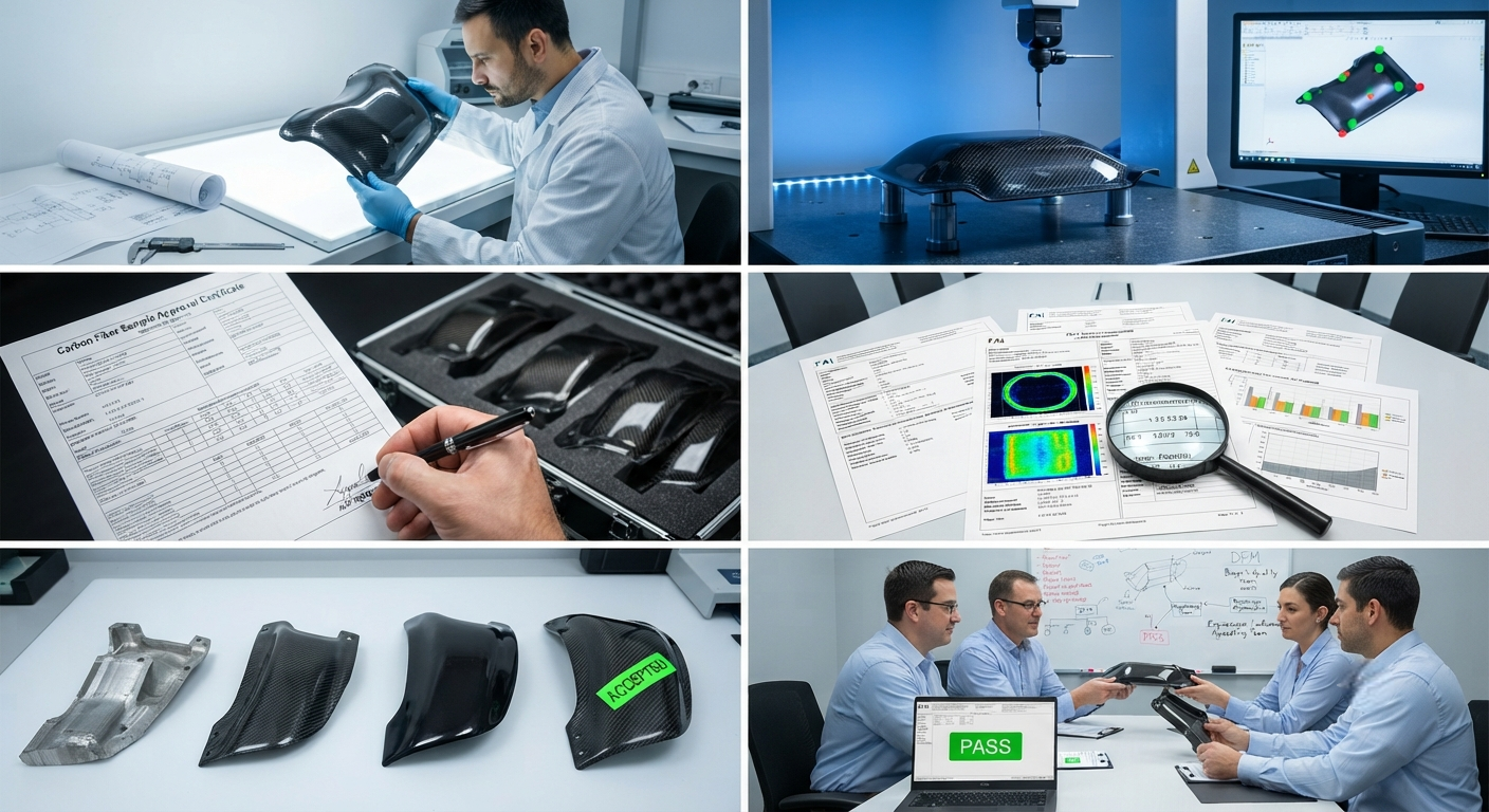 B2B Carbon Fiber Sample Approval: Prototyping Process from Technical Drawings to Pre-Production