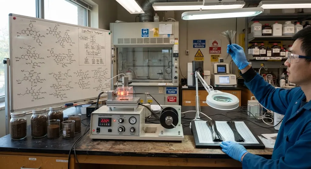 Bio-Based Carbon Fiber Precursors: Lignin and Polyethylene for Low-Cost Production