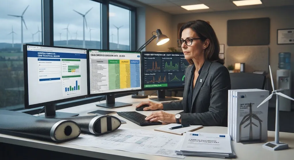 CBAM Pre-Declaration Compliance Guide for CFRP Wind Blade Exporters