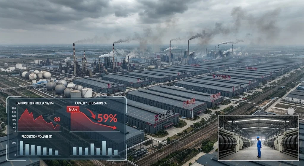 China Carbon Fiber Overcapacity 2026: Price War Impact and Industry Consolidation