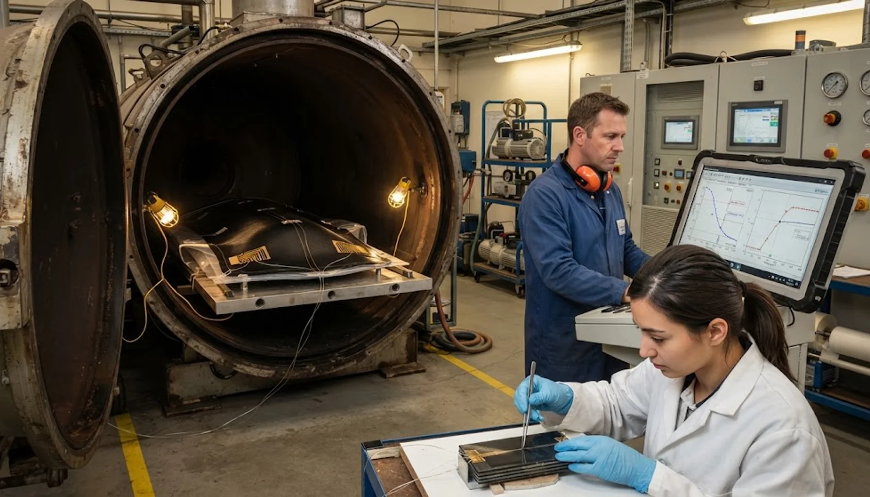 Dielectric Cure Monitoring for Carbon Fiber Composites: Real-Time Process Control