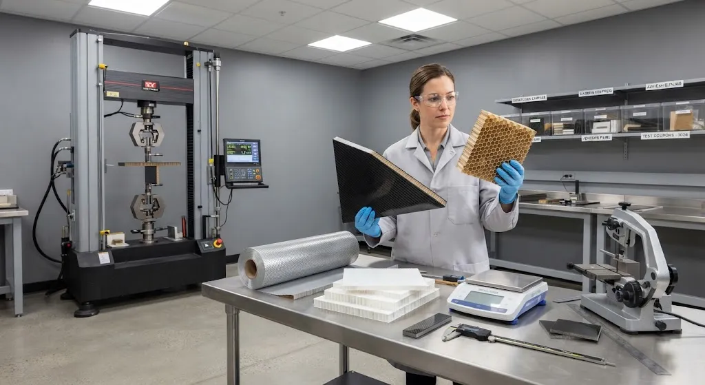 Honeycomb Core Selection: Nomex, Aluminum and Thermoplastic Cores for Sandwich Panels