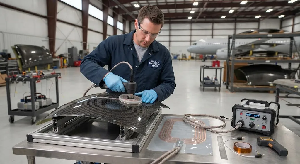 Induction Welding of Thermoplastic Composites: Fast, Non-Destructive Joining for Repairs