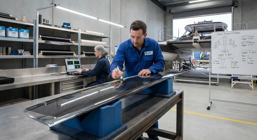 Carbon Fiber Marine Hydrofoil Structures: Speed and Efficiency for High-Performance Vessels