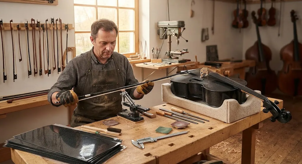 Carbon Fiber Musical Instruments: Violin Bows, Cellos and Performance Consistency