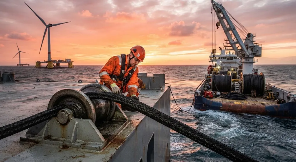 Carbon Fiber Mooring for Floating Offshore Wind: Fatigue and Corrosion in Deep Water