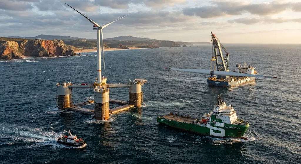 Portugal Offshore Wind Composite Structures: Atlantic Coast Development