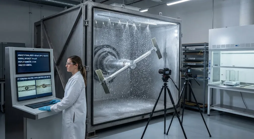 Rain Erosion Testing Methods for Composite Leading Edges: Whirling Arm, Impact Rates, and Qualification