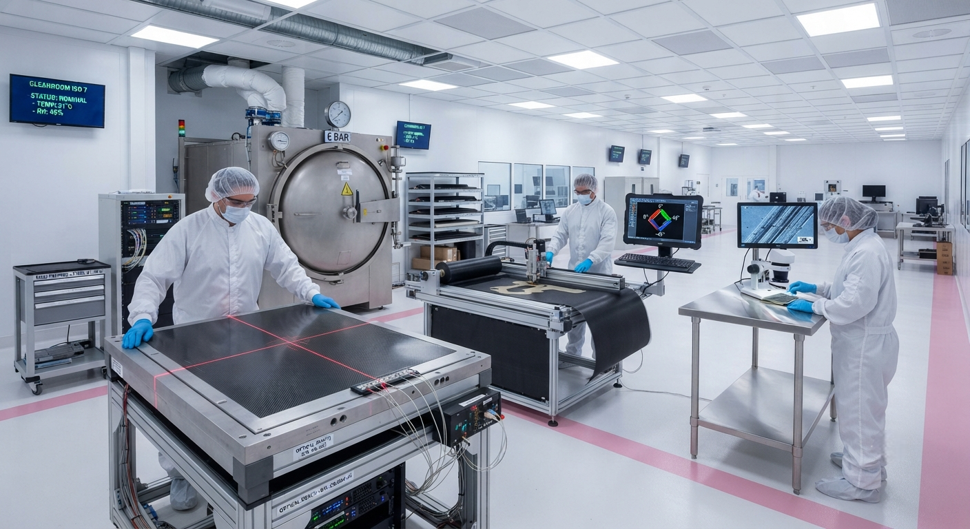Carbon Fiber Optical Benches for Space Telescopes: Ultra-Low CTE Metrology Structures in Vacuum Environments