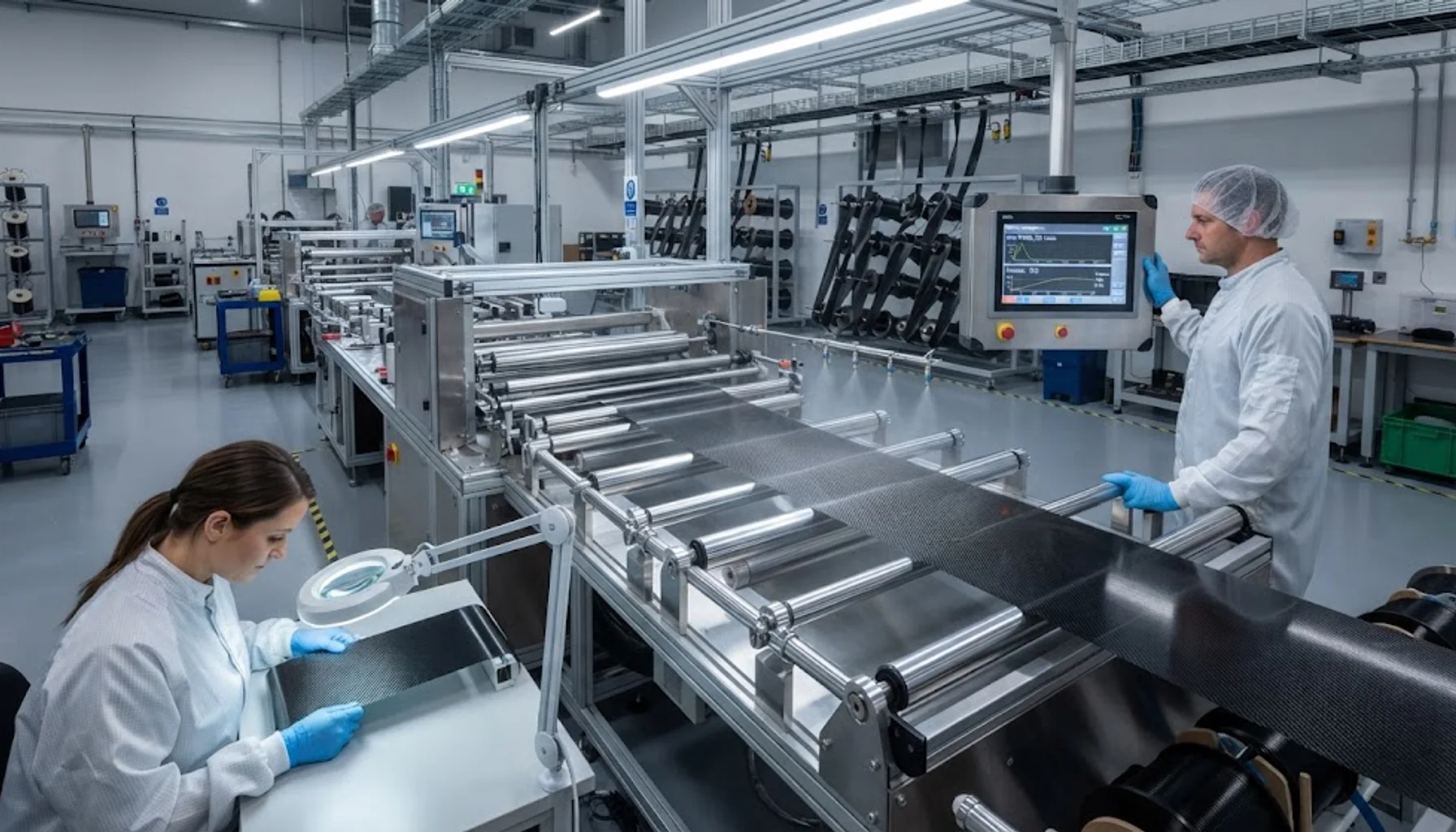 Carbon Tow Spreading: Pneumatic and Vibratory Spreading for Thin-Ply Composites