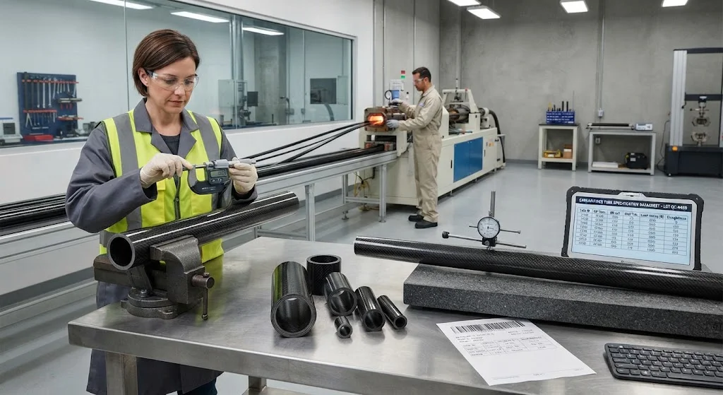 Carbon Fiber Tubes for Sale: Spec Sheet Fields That Actually Matter
