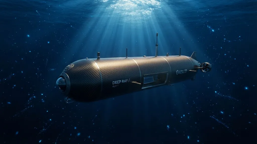 Carbon Fiber Underwater Robots and AUVs: Hydrostatic Pressure and Corrosion Resistance