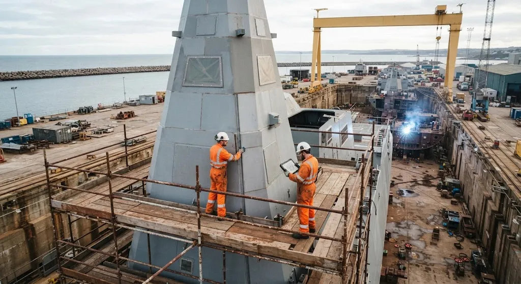 Composite Integrated Masts for Naval Vessels: Radar Housing and Signature Management
