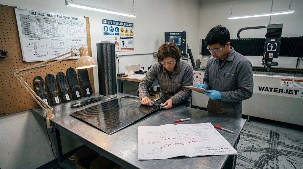 Custom Cut Carbon Fiber: Sizing, Tolerances and Cost Drivers for Sheet and Plate