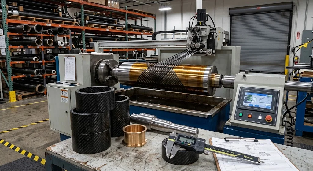 Filament Wound Bearing Design: Composite Sleeves That Outlast Bronze