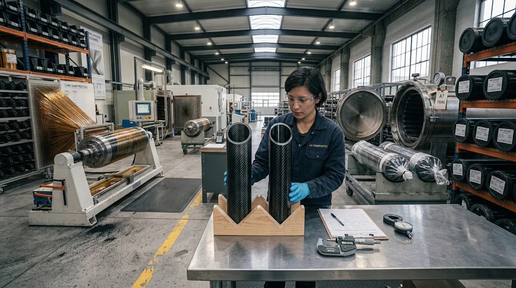 Filament Wound Carbon Fiber Tubes vs Roll Wrapped: Manufacturing and Selection