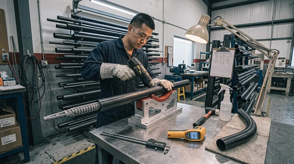 How to Bend Carbon Fiber Tube Stock Without Cracking