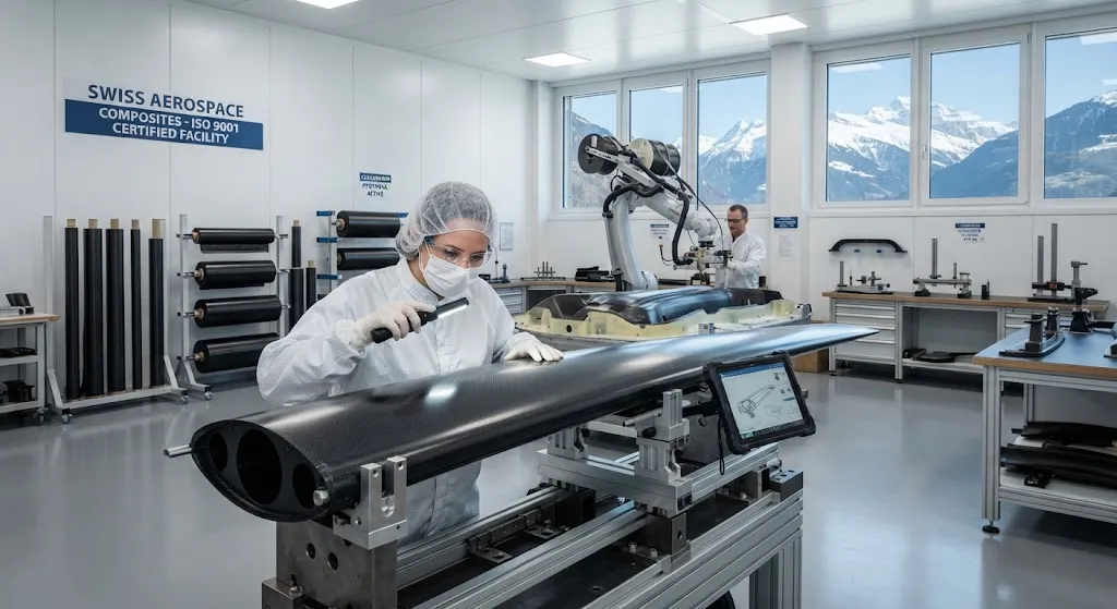 Switzerland Carbon Fiber Precision Manufacturing: Pilatus Primary Structures and Medical Device Composites
