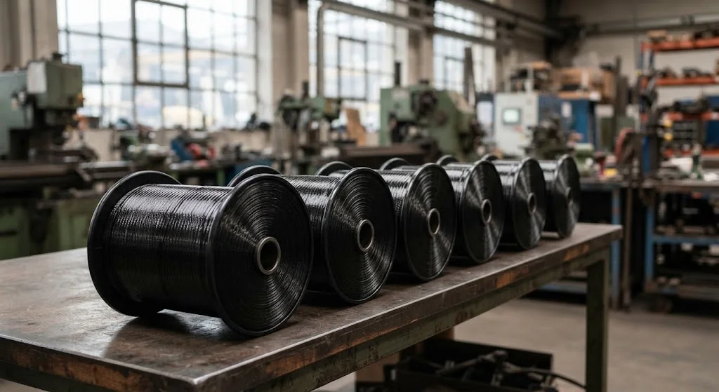 Carbon Fiber Tow & Filament — 3K to 50K, T700 / T800 / M40
